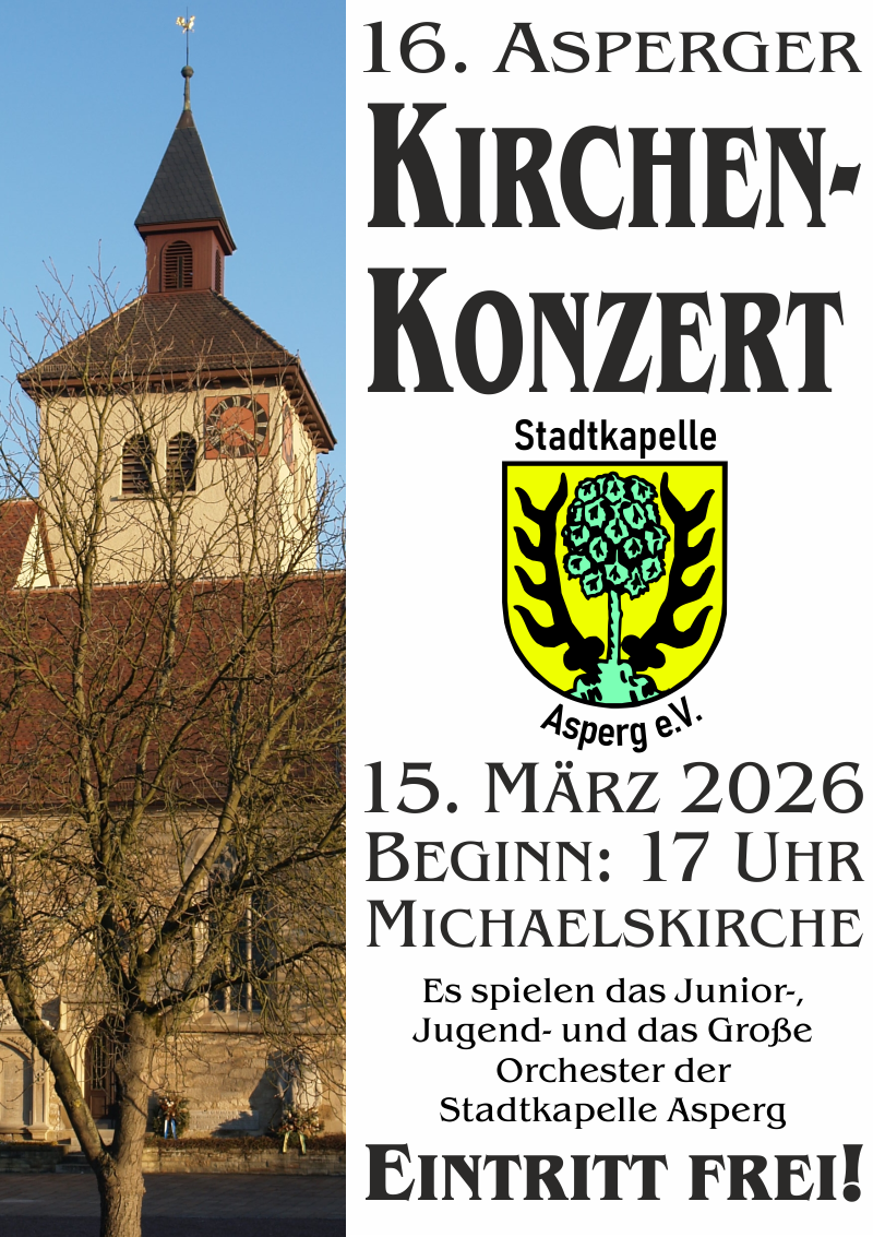 Plakat Kirchenkonzert 2026
